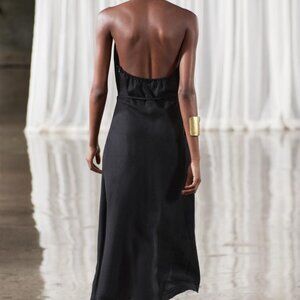 Zara Midi Halter Dress - Brand New With Tags.